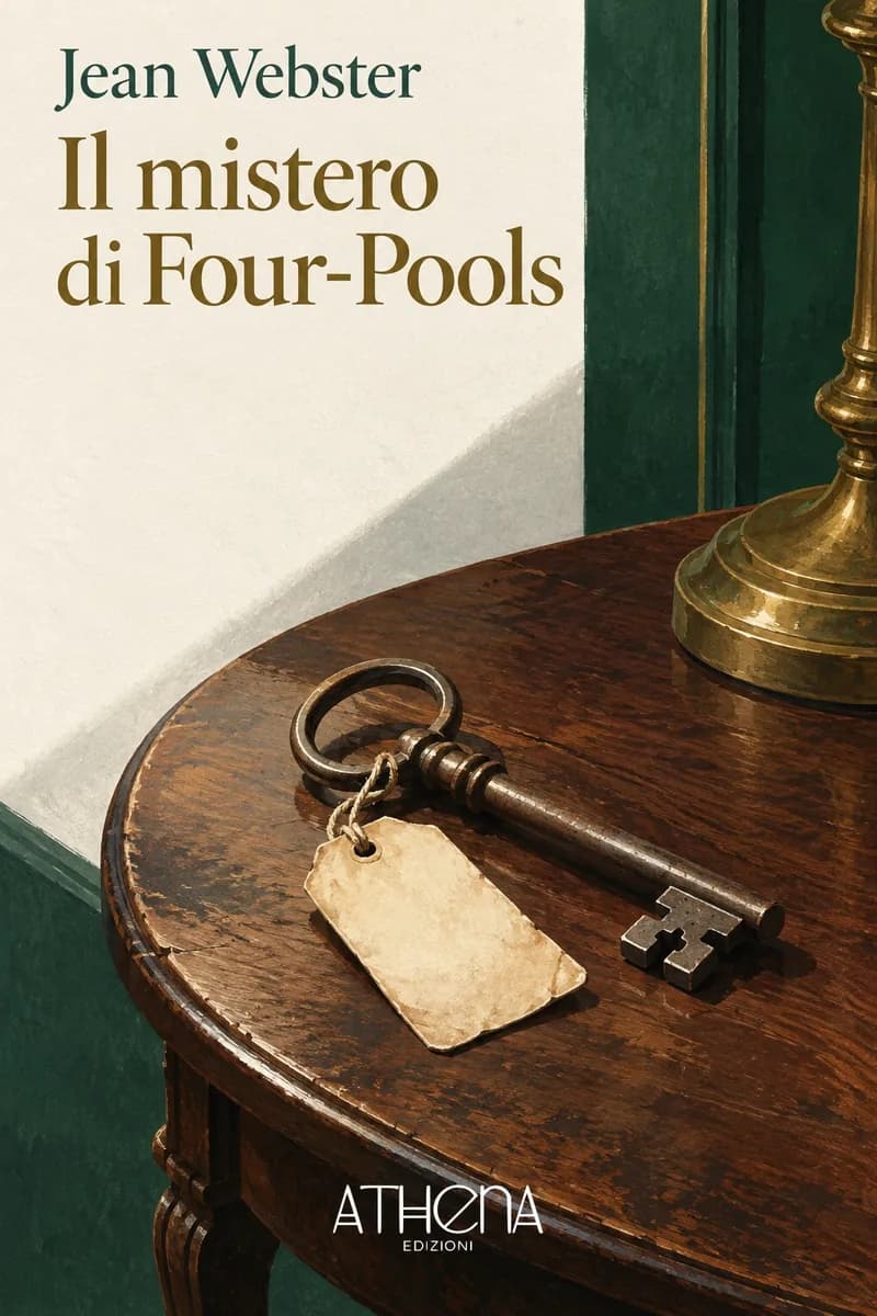 Il mistero di Four-Pools di Jean Webster – copertina Edizioni Athena