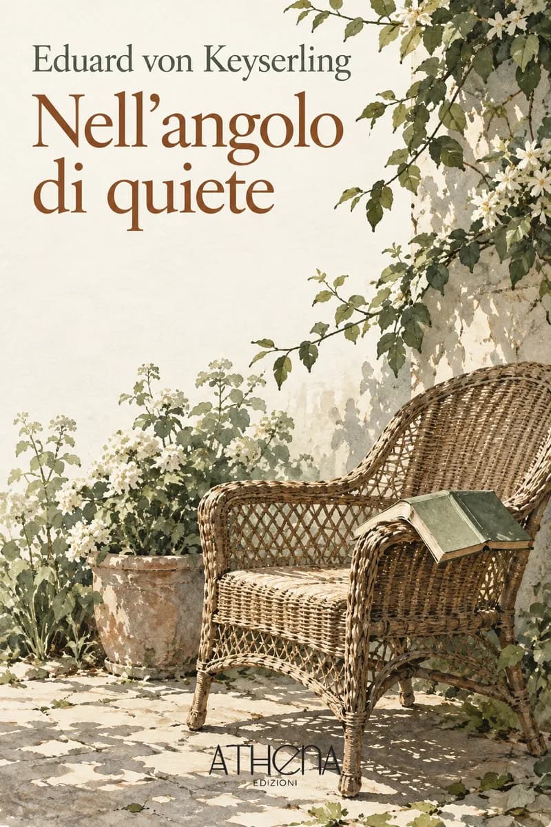 Nell'angolo di quiete di Eduard von Keyserling – copertina Edizioni Athena