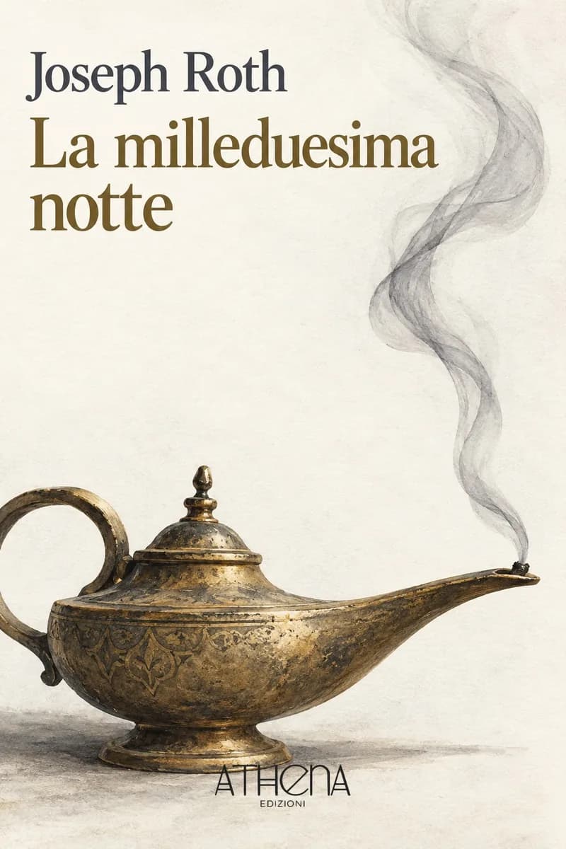 La milleduesima notte di Joseph Roth – copertina Edizioni Athena