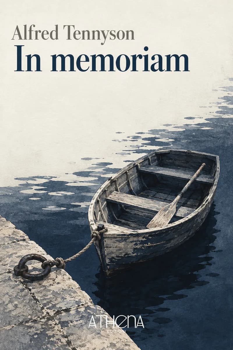 In memoriam di Alfred Tennyson – copertina Edizioni Athena