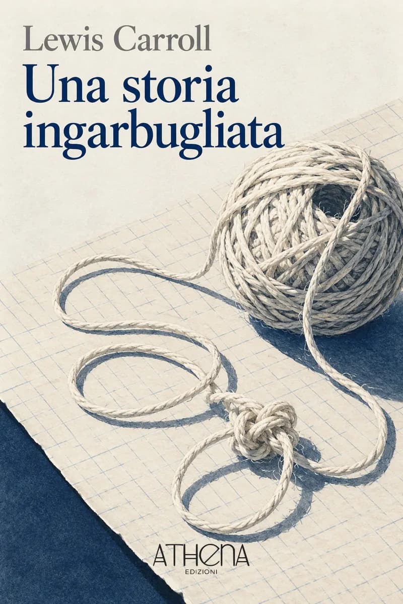 Una storia ingarbugliata di Lewis Carroll – copertina Edizioni Athena