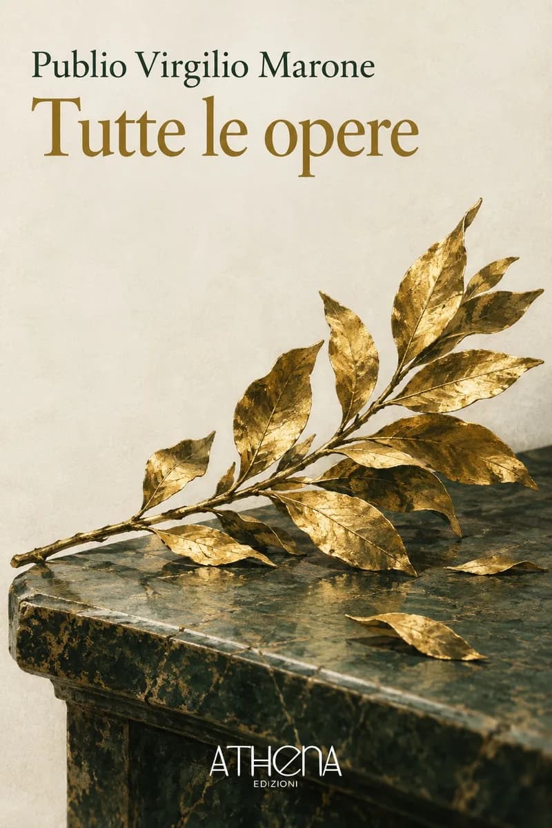 Tutte le opere di Publio Virgilio Marone – copertina Edizioni Athena