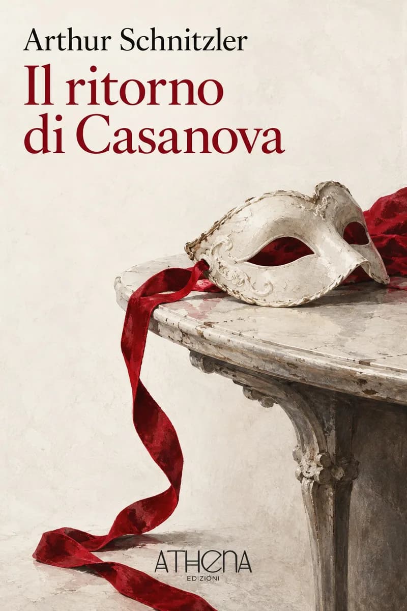 Il ritorno di Casanova di Arthur Schnitzler – copertina Edizioni Athena