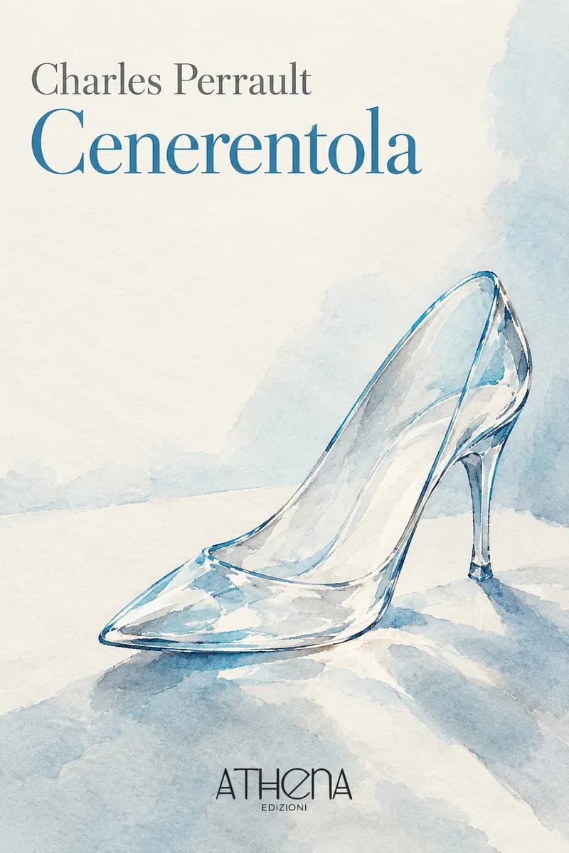 Cenerentola di Charles Perrault – copertina Edizioni Athena