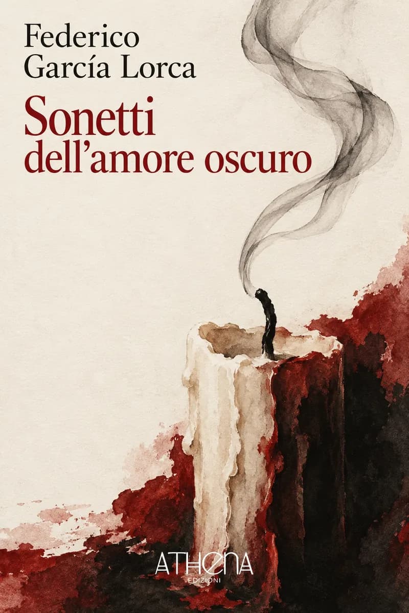 Sonetti dell'amore oscuro di Federico García Lorca – copertina Edizioni Athena
