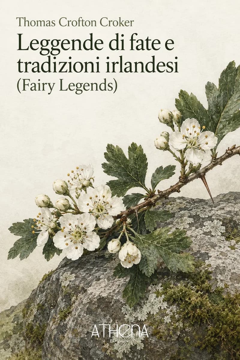 Leggende di fate e tradizioni irlandesi (Fairy Legends) di Thomas Crofton Croker – copertina Edizioni Athena