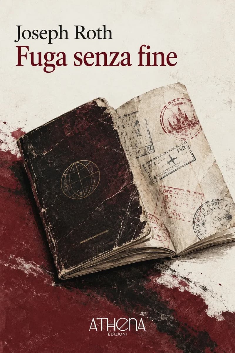 Fuga senza fine di Joseph Roth – copertina Edizioni Athena