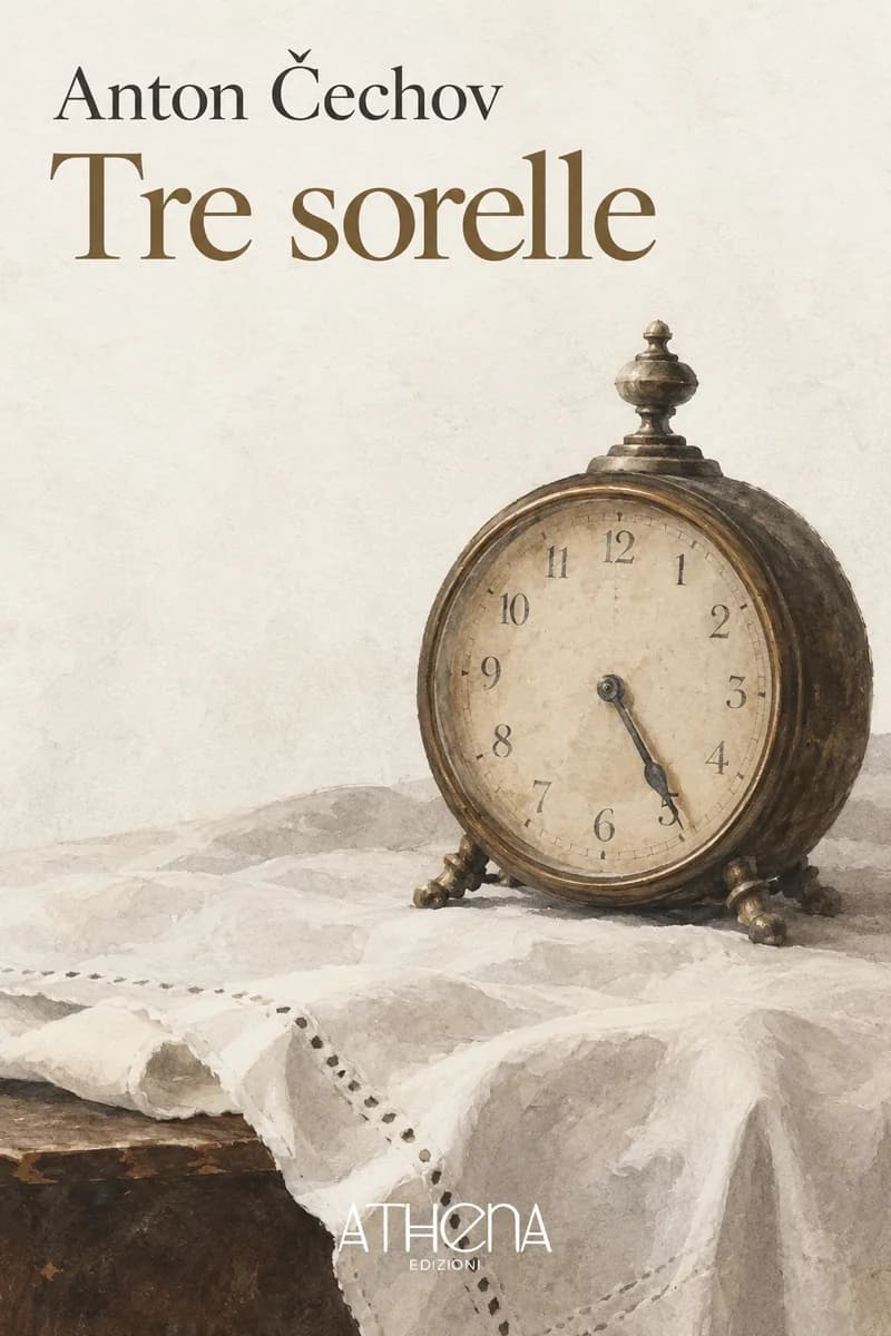 Tre sorelle di Anton Čechov – copertina Edizioni Athena