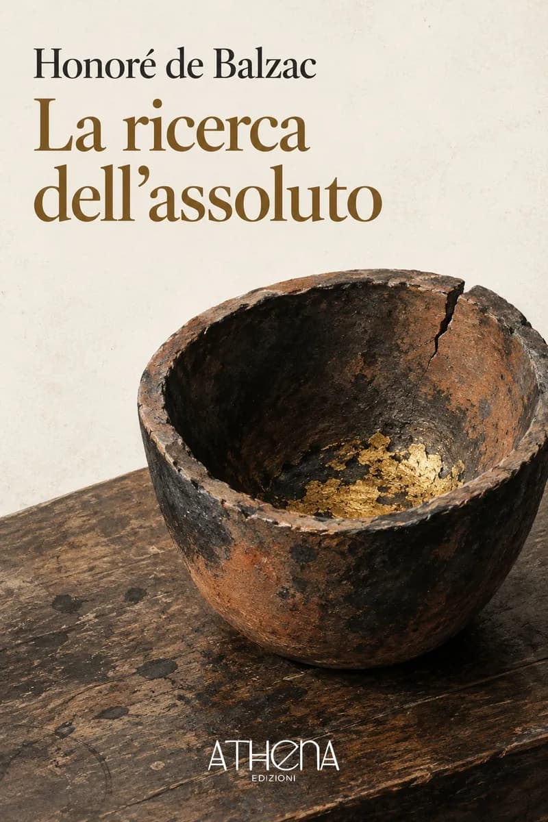 La ricerca dell'assoluto di Honoré de Balzac – copertina Edizioni Athena