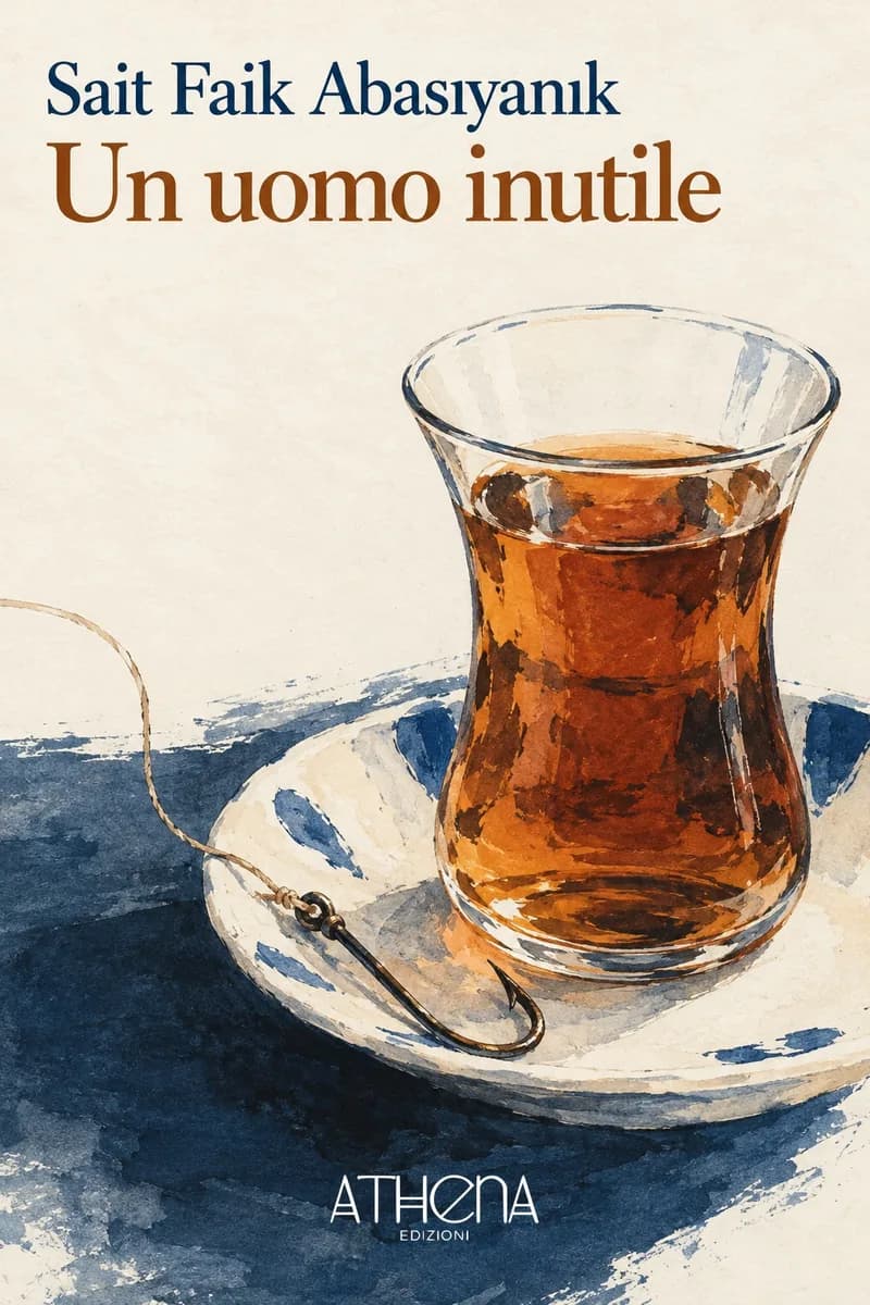 Un uomo inutile di Sait Faik Abasıyanık – copertina Edizioni Athena