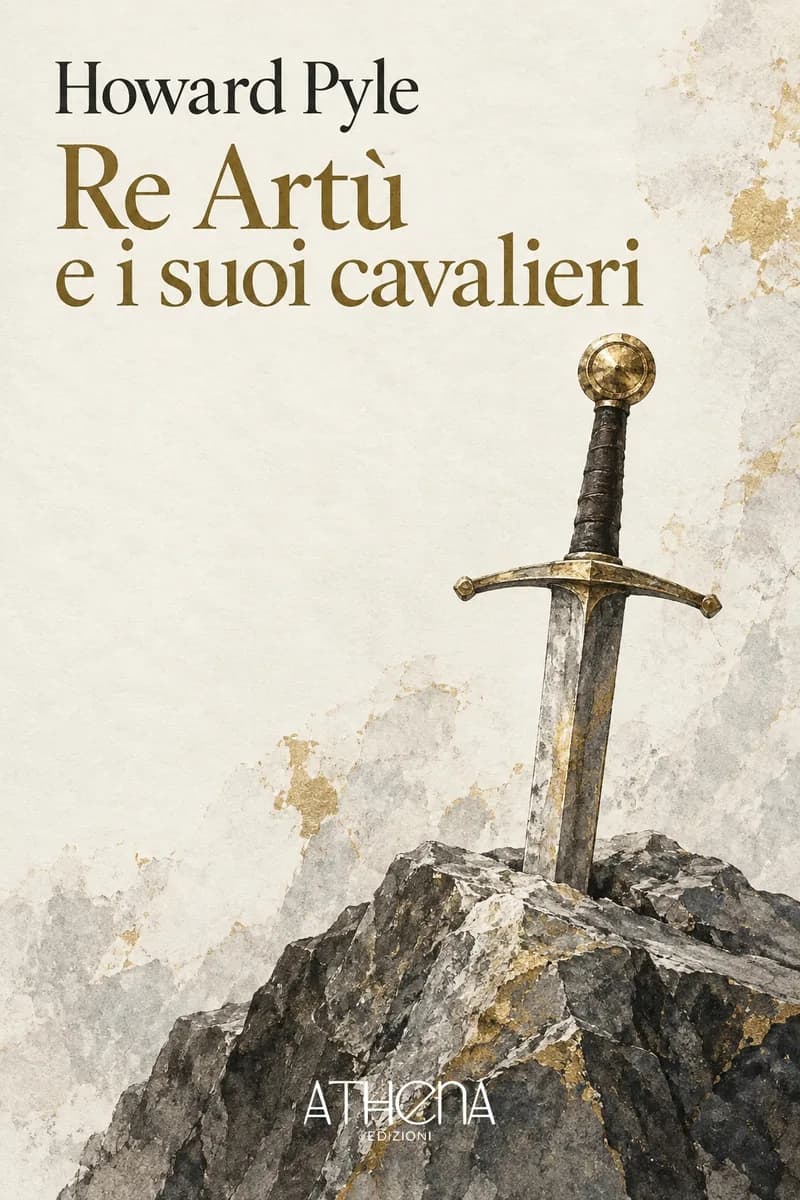 Re Artù e i suoi cavalieri di Howard Pyle – copertina Edizioni Athena