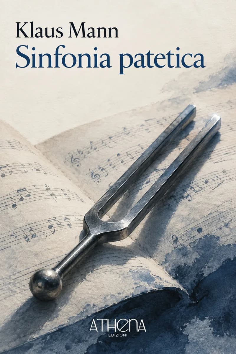 Sinfonia patetica di Klaus Mann – copertina Edizioni Athena
