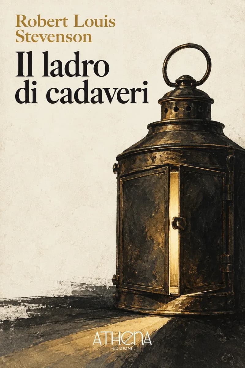 Il ladro di cadaveri di Robert Louis Stevenson – copertina Edizioni Athena