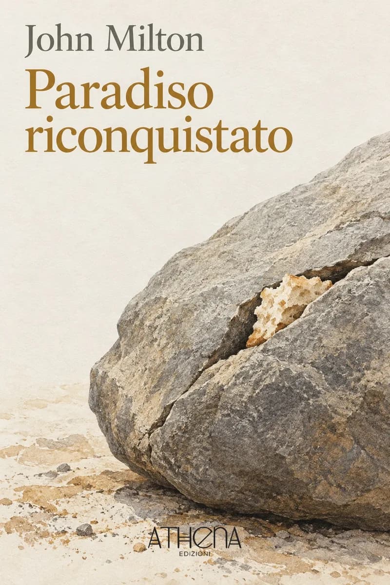 Paradiso riconquistato di John Milton – copertina Edizioni Athena