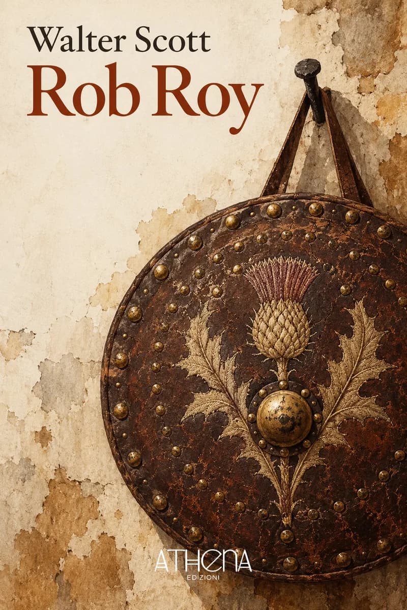 Rob Roy di Walter Scott – copertina Edizioni Athena
