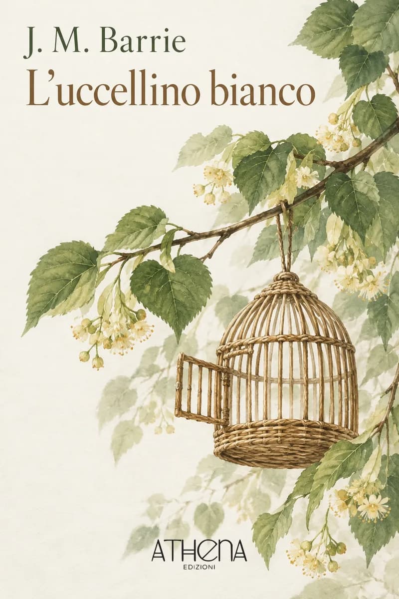 L'uccellino bianco di J. M. Barrie – copertina Edizioni Athena