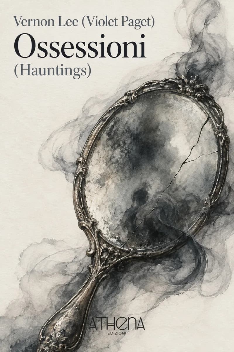 Ossessioni (Hauntings) di Vernon Lee (Violet Paget) – copertina Edizioni Athena