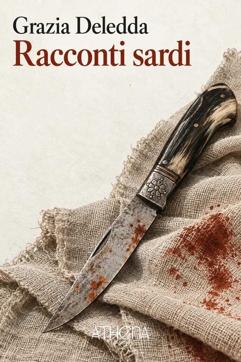Racconti sardi di Grazia Deledda – copertina Edizioni Athena