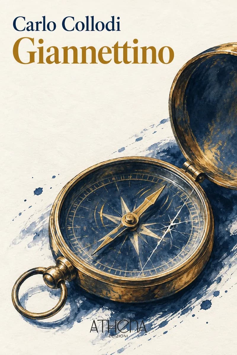 Giannettino di Carlo Collodi – copertina Edizioni Athena