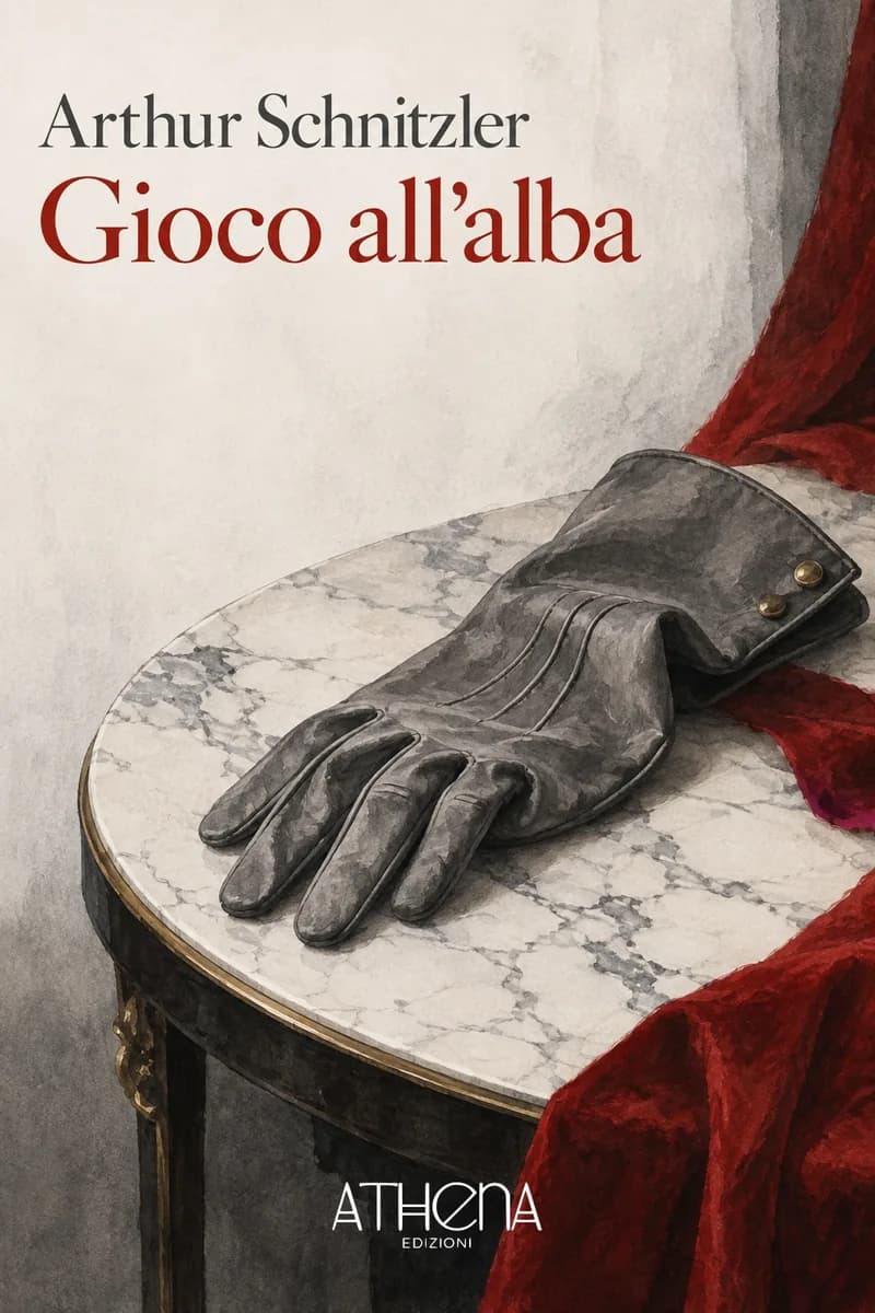 Gioco all'alba di Arthur Schnitzler – copertina Edizioni Athena