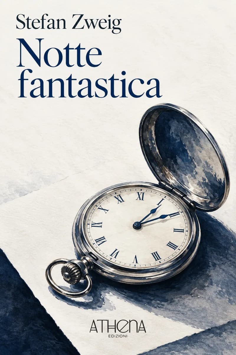 Notte fantastica di Stefan Zweig – copertina Edizioni Athena