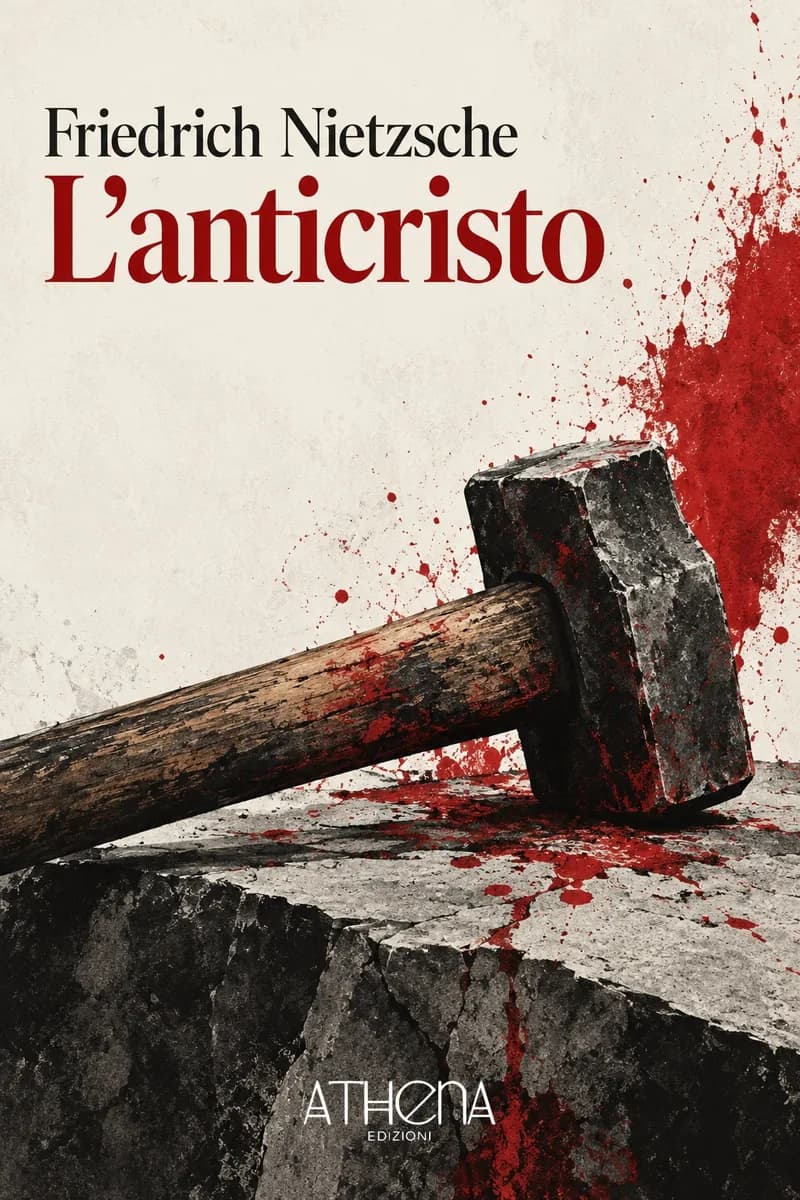 L'anticristo di Friedrich Nietzsche – copertina Edizioni Athena
