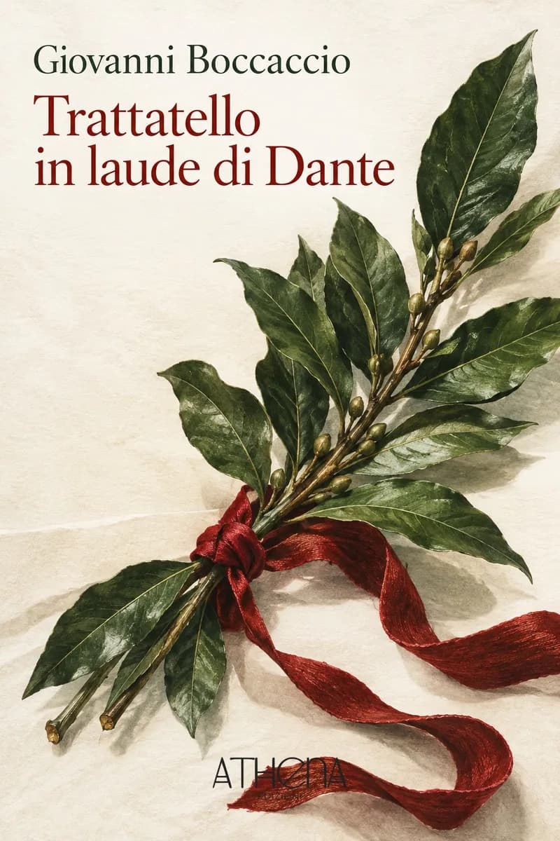 Trattatello in laude di Dante di Giovanni Boccaccio – copertina Edizioni Athena