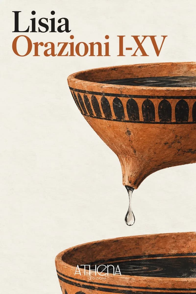 Orazioni I-XV di Lisia – copertina Edizioni Athena