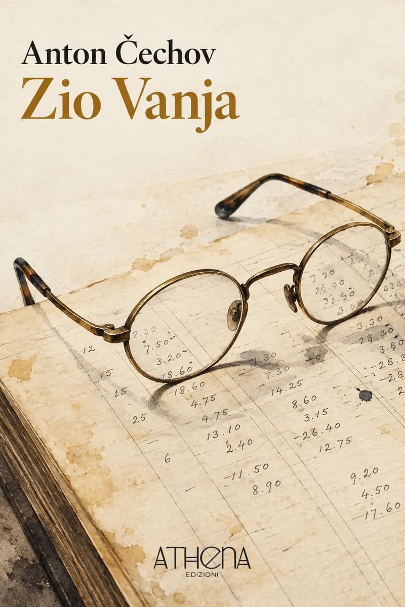 Zio Vanja di Anton Čechov – copertina Edizioni Athena
