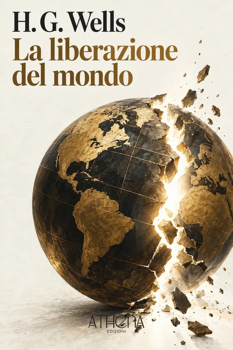 La liberazione del mondo di H. G. Wells – copertina Edizioni Athena