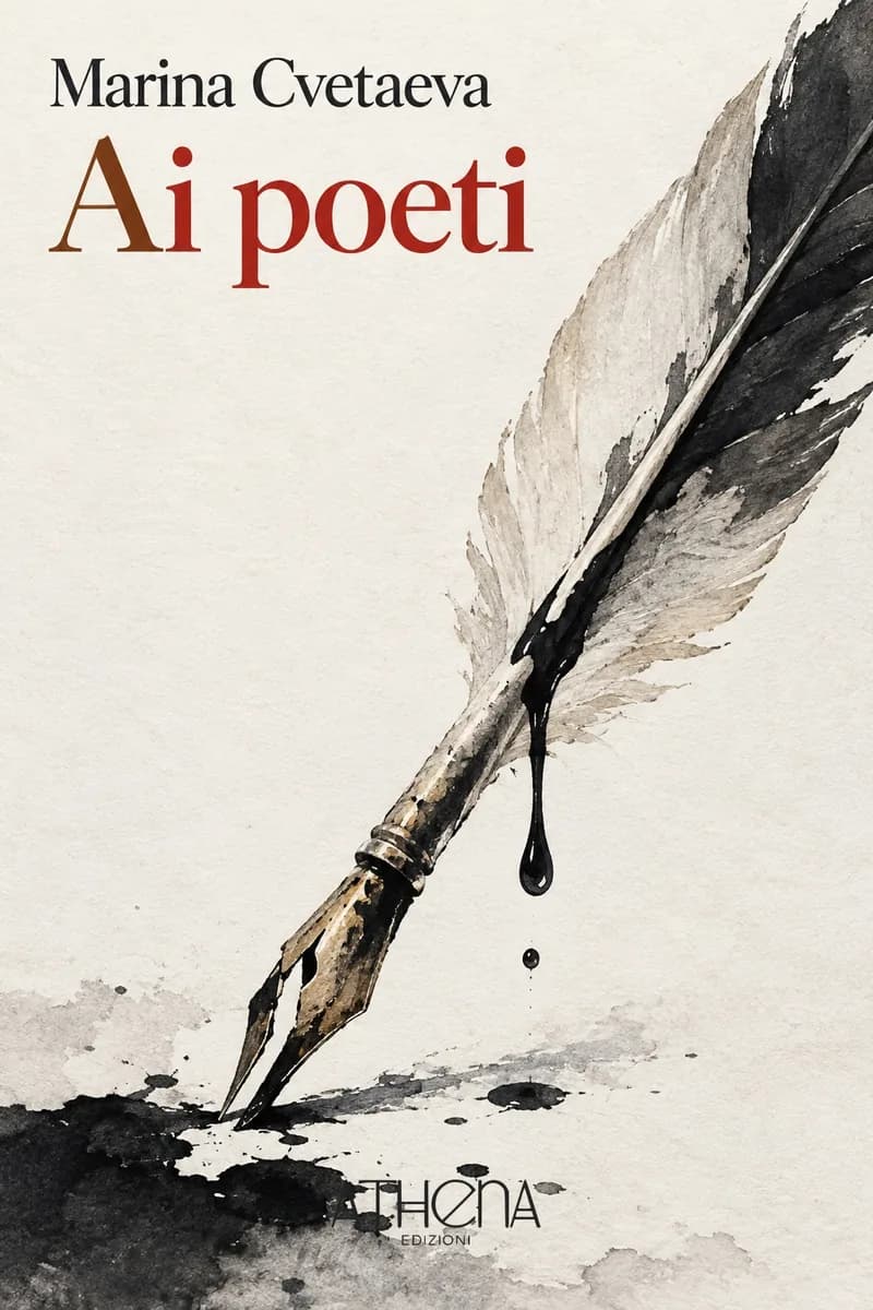 Ai poeti di Marina Cvetaeva – copertina Edizioni Athena
