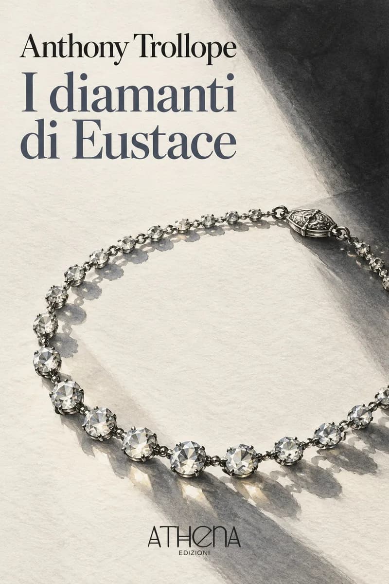 I diamanti di Eustace di Anthony Trollope – copertina Edizioni Athena