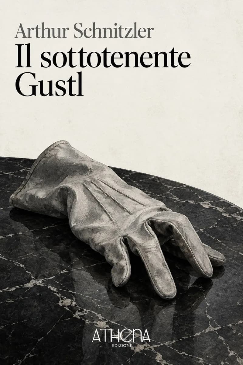 Il sottotenente Gustl di Arthur Schnitzler – copertina Edizioni Athena