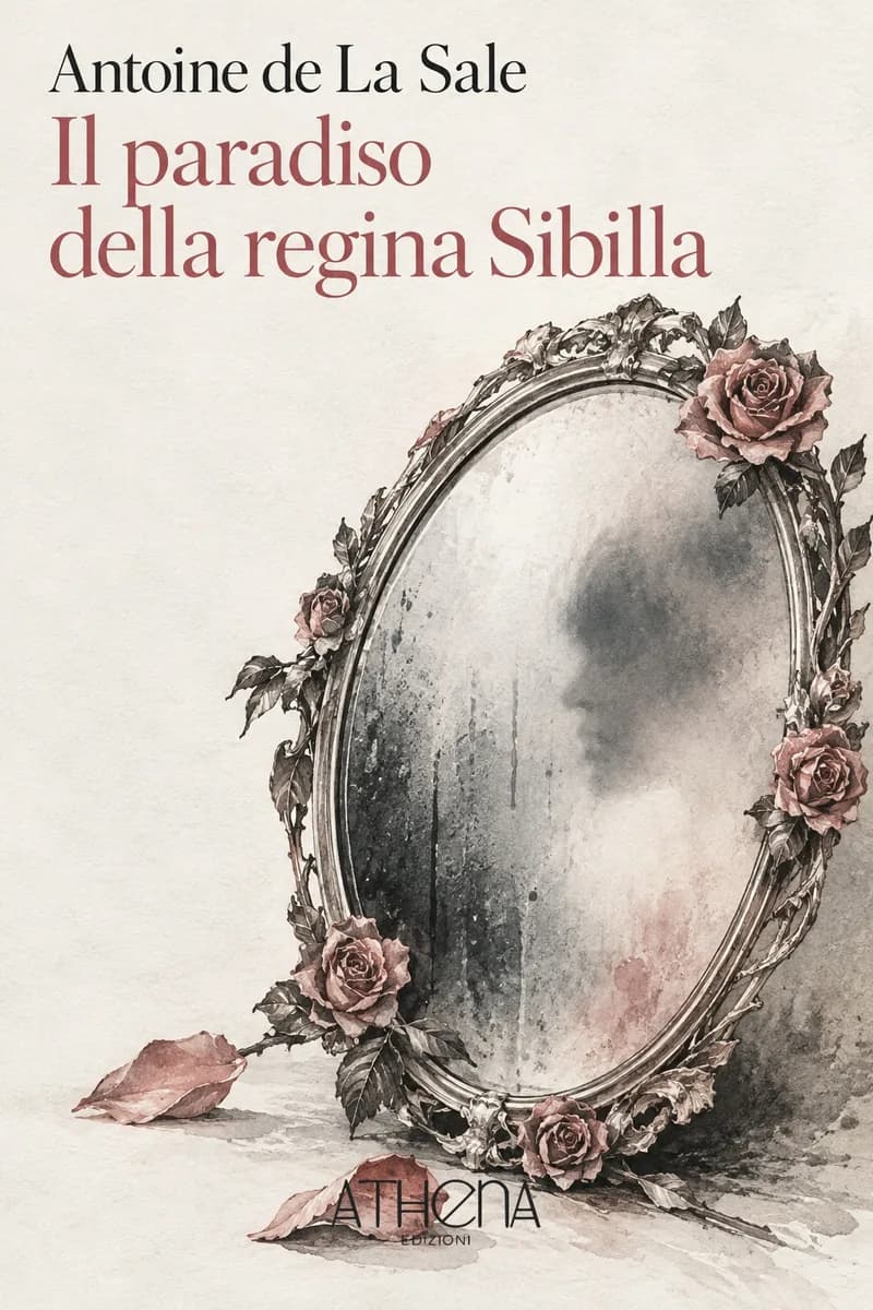 Il paradiso della regina Sibilla di Antoine de La Sale – copertina Edizioni Athena