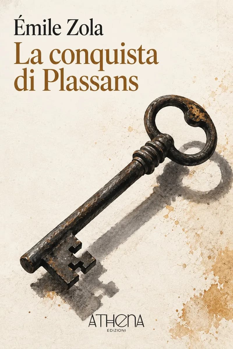La conquista di Plassans di Émile Zola – copertina Edizioni Athena