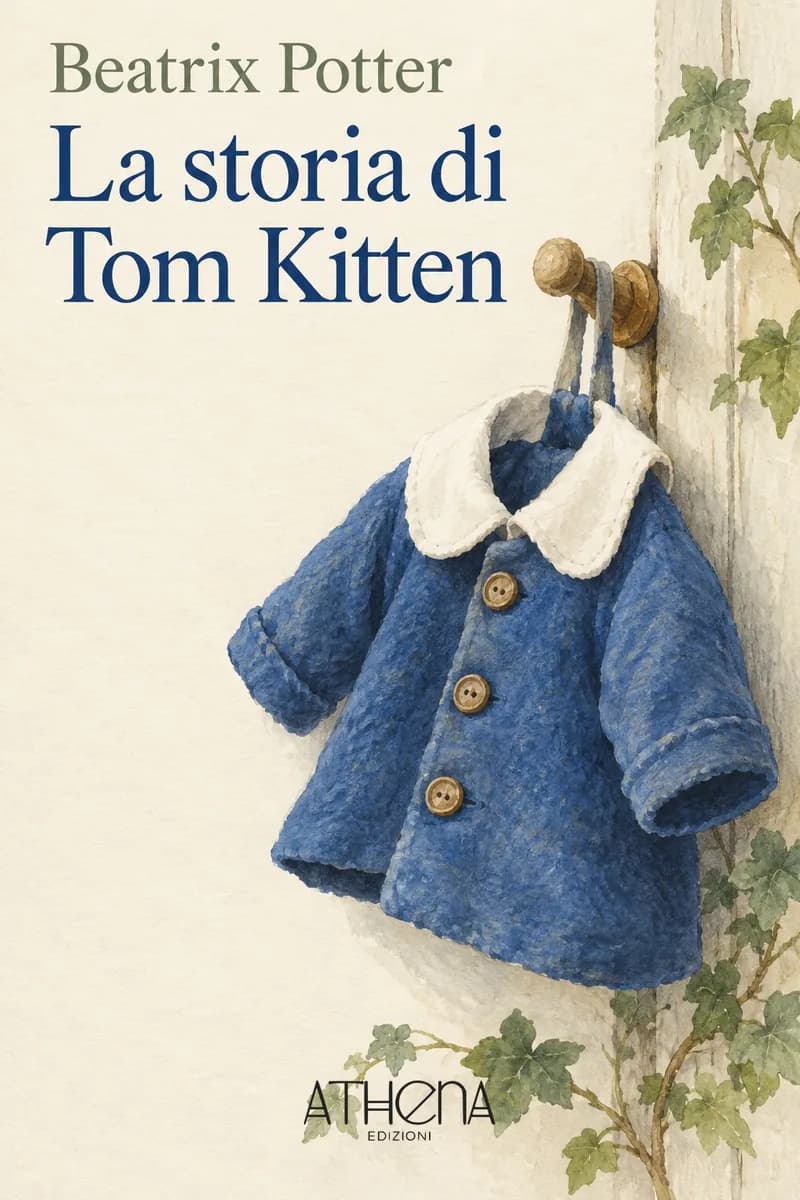 La storia di Tom Kitten di Beatrix Potter – copertina Edizioni Athena