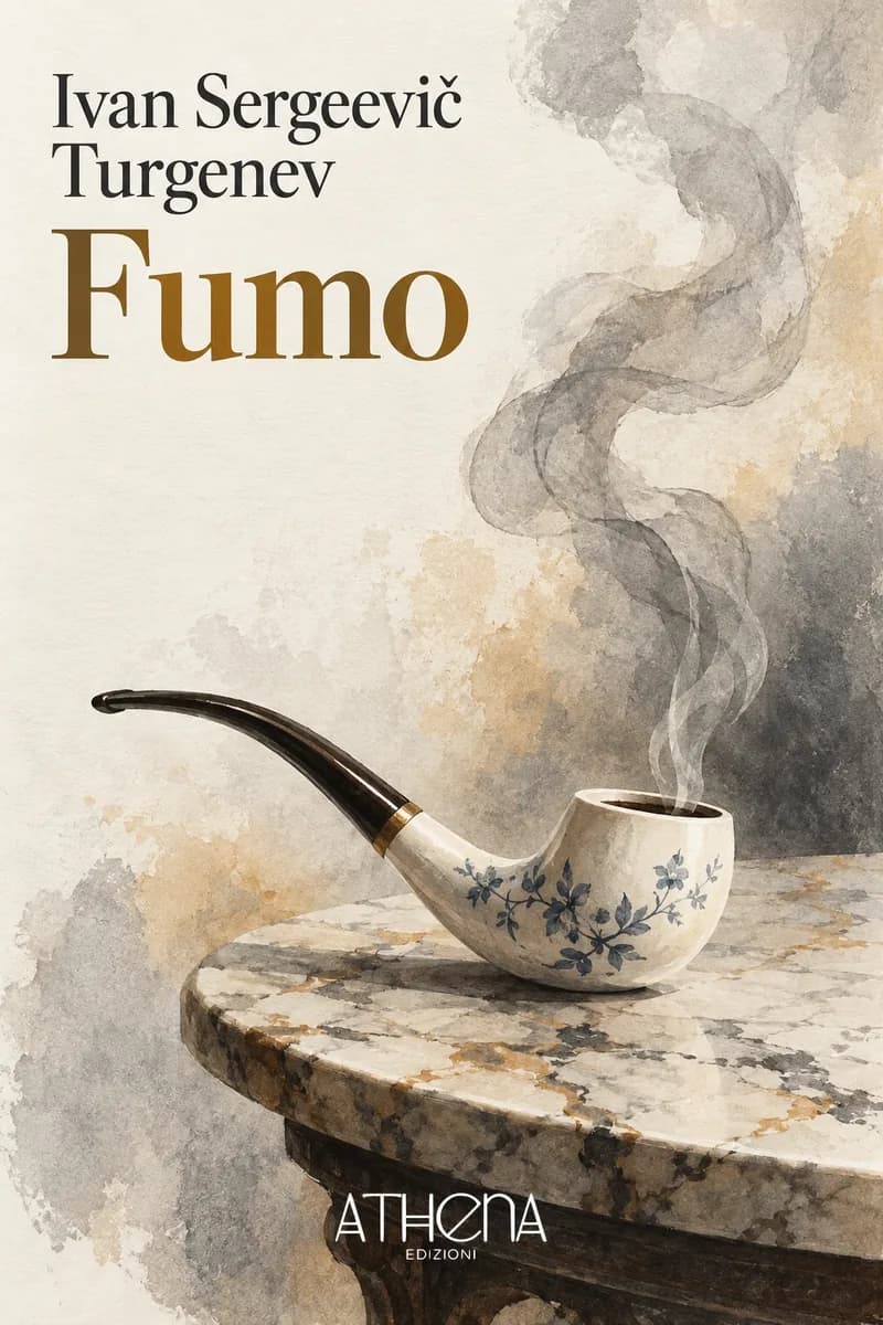 Fumo di Ivan Sergeevič Turgenev – copertina Edizioni Athena