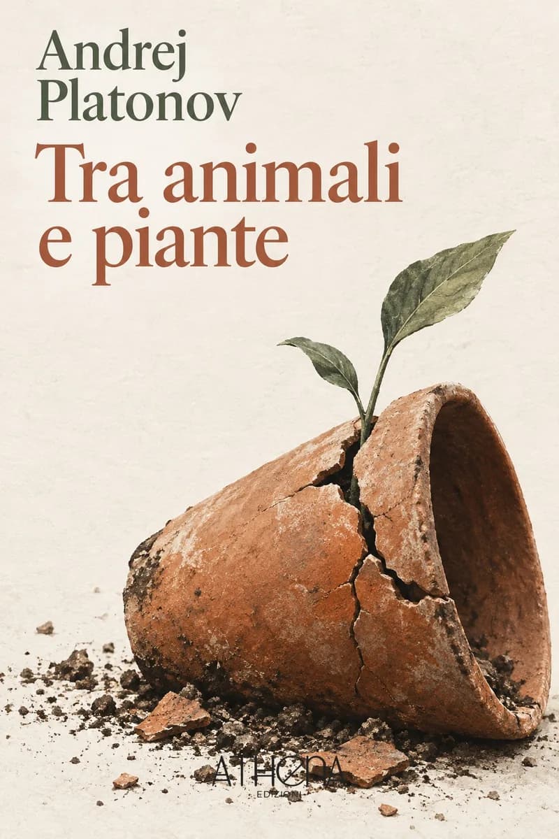 Tra animali e piante di Andrej Platonov – copertina Edizioni Athena