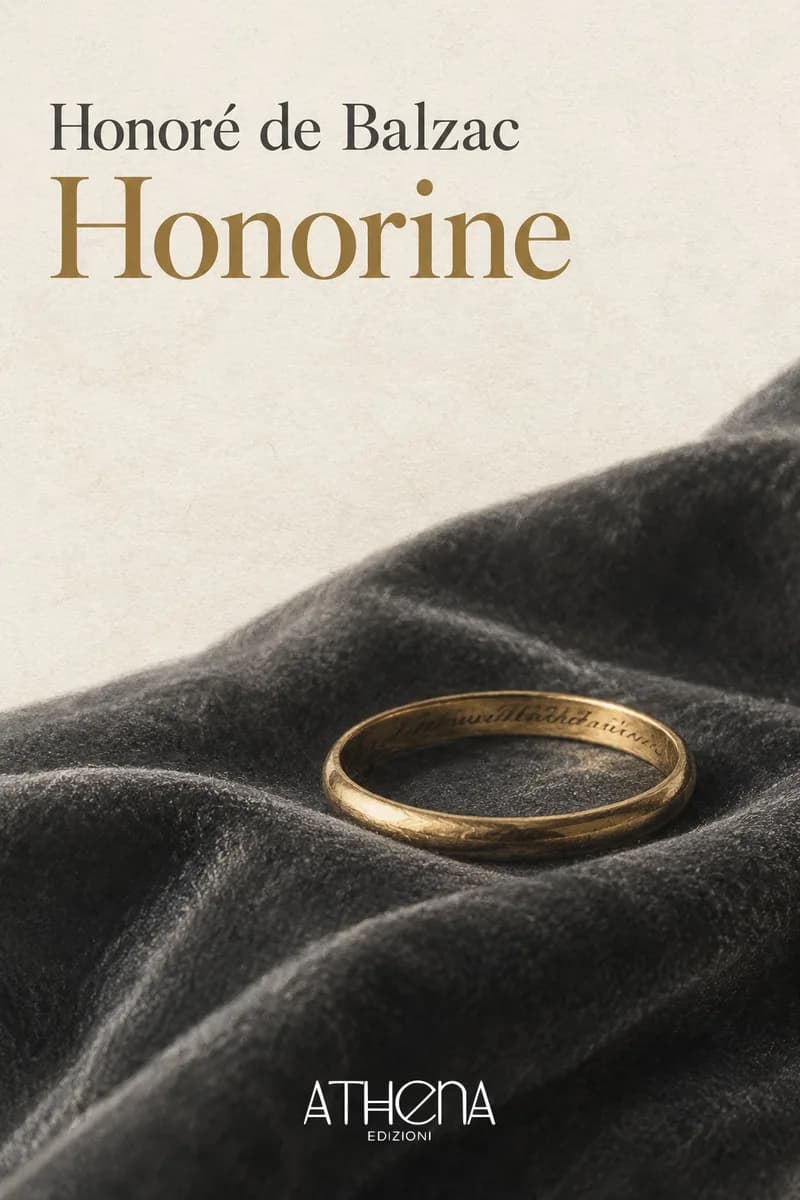 Honorine di Honoré de Balzac – copertina Edizioni Athena