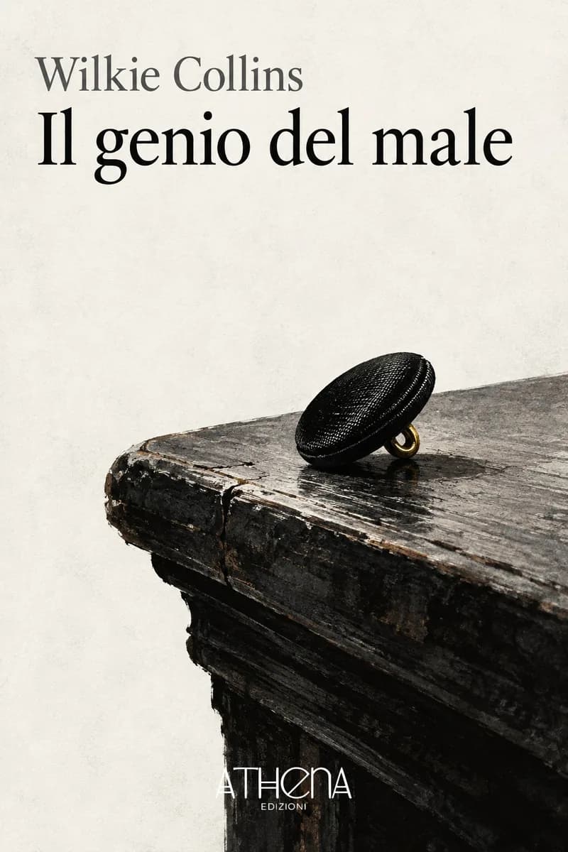 Il genio del male di Wilkie Collins – copertina Edizioni Athena