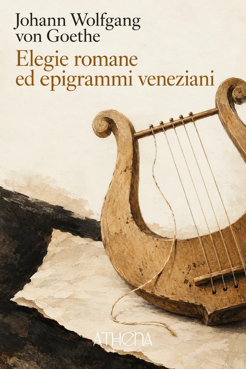 Elegie romane ed epigrammi veneziani di Johann Wolfgang von Goethe – copertina Edizioni Athena