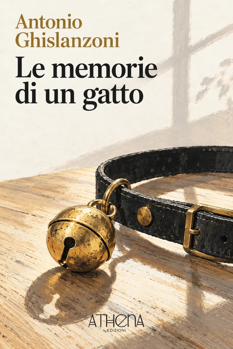 Le memorie di un gatto di Antonio Ghislanzoni – copertina Edizioni Athena