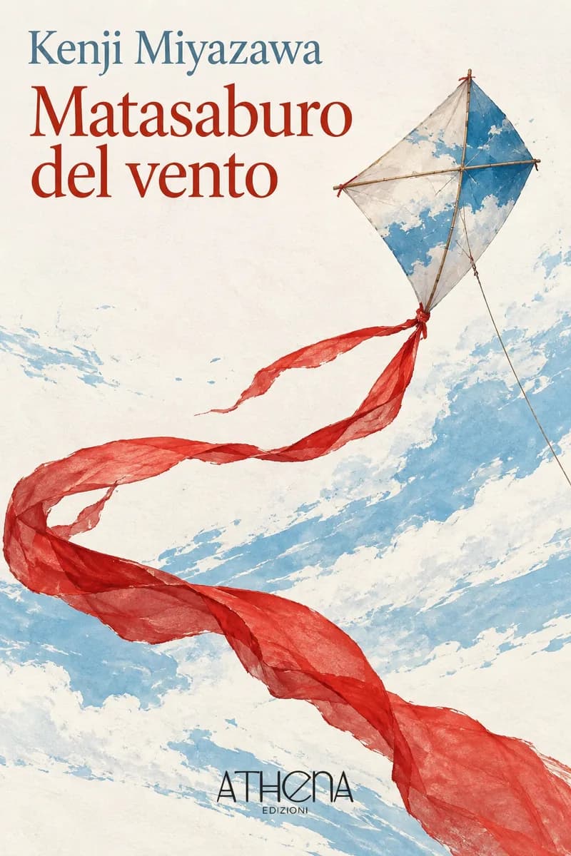 Matasaburo del vento di Kenji Miyazawa – copertina Edizioni Athena