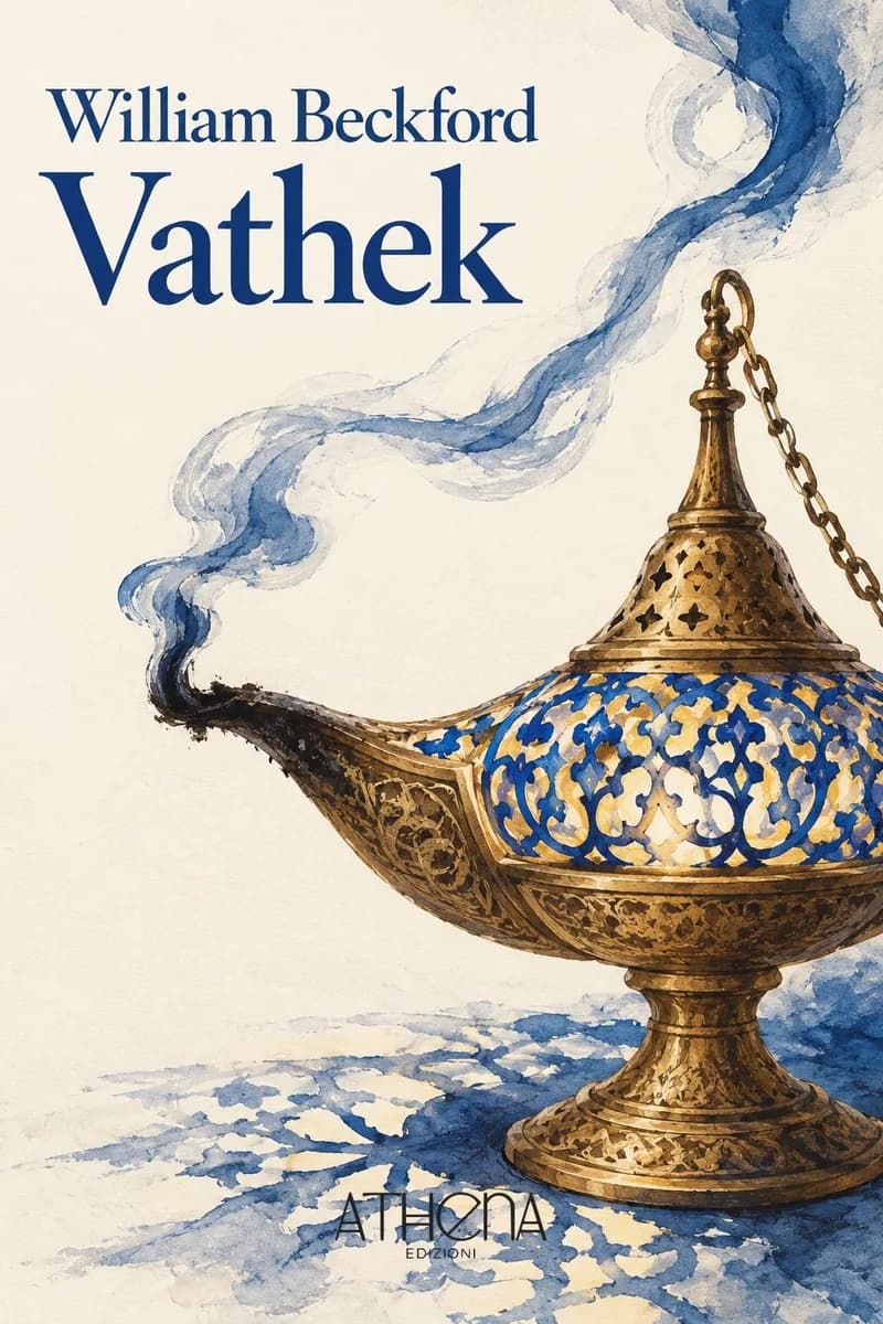Vathek di William Beckford – copertina Edizioni Athena