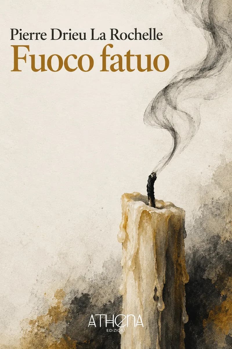Fuoco fatuo di Pierre Drieu La Rochelle – copertina Edizioni Athena