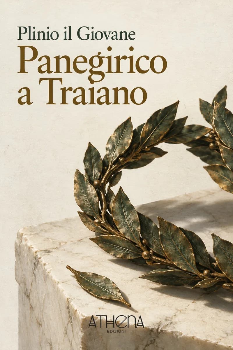 Panegirico a Traiano di Plinio il Giovane – copertina Edizioni Athena