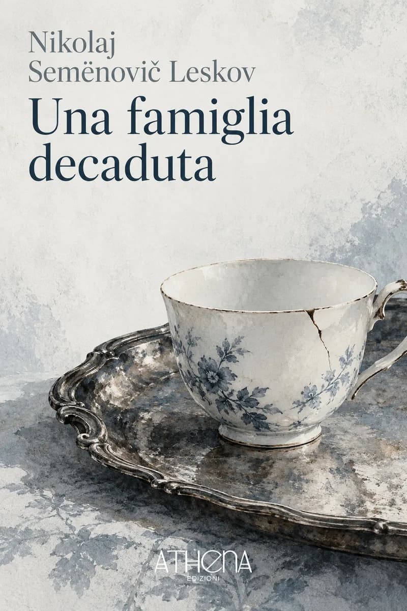 Una famiglia decaduta di Nikolaj Semënovič Leskov – copertina Edizioni Athena