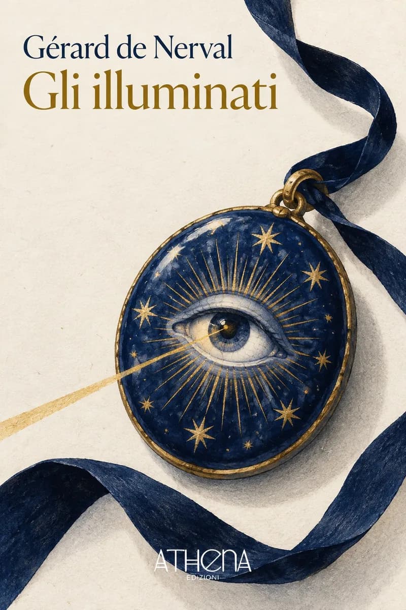 Gli illuminati di Gérard de Nerval – copertina Edizioni Athena