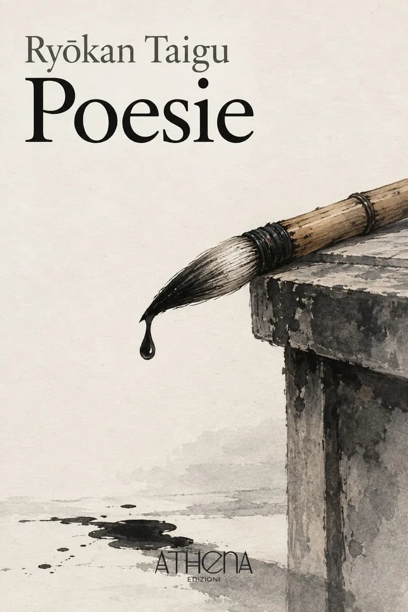 Poesie di Ryōkan Taigu – copertina Edizioni Athena
