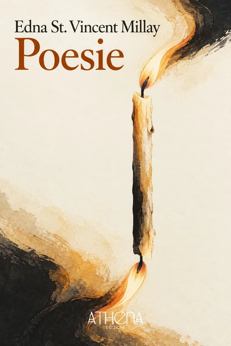 Poesie di Edna St. Vincent Millay – copertina Edizioni Athena